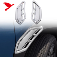 Pour Subaru Forester 2025-2027 – Accessoires extérieurs de voiture : Emblème, badge, autocollant de garde-boue avant extérieur en ABS (2 pièces)