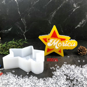 Molde de Silicona para Resina Hecho a Mano, Estilo DIY, Adornos Decorativos y Herramientas para Pasteles, Molde de Yeso para Resina - Product Image 5