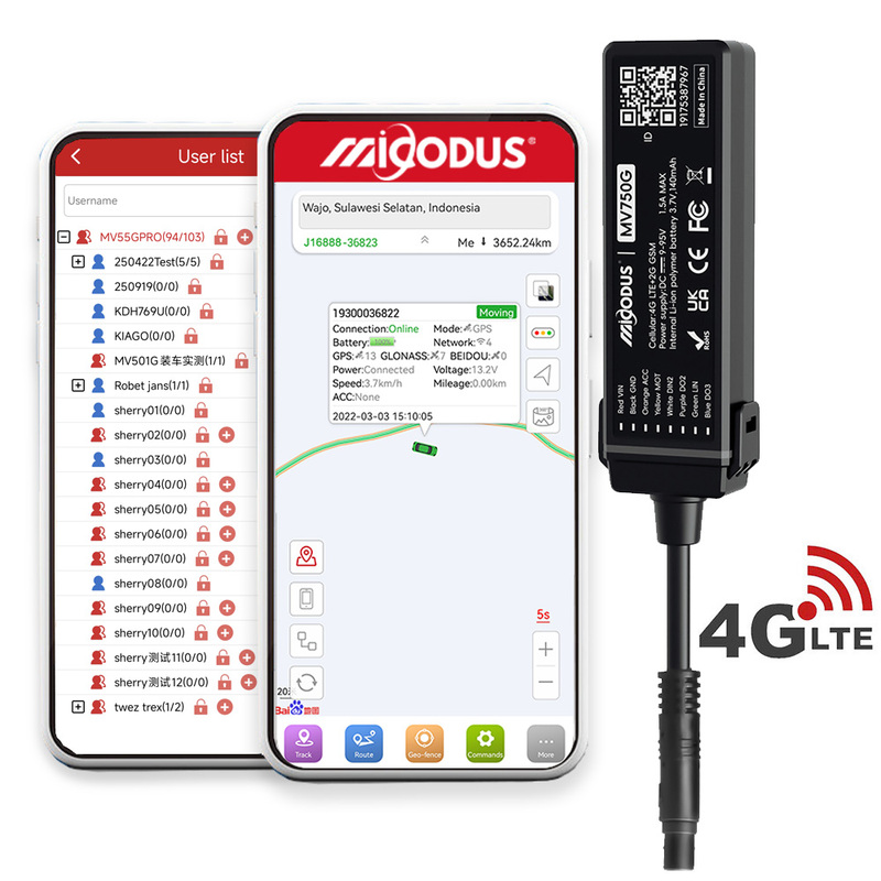 IP67 Waterproof Motorbike Location Device Micodus
