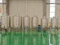 Cuve de Fermentation en Acier Inoxydable 304/316 avec Enfouissement Thermique pour Vin Rouge, Fermenteur pour Vin de Fruits, Équipement de Production Vinicole
