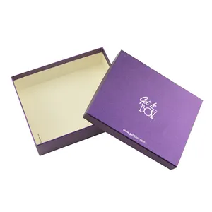 Caja de regalo con logotipo personalizado para el cuidado de la piel, joyería, ropa, vestido, cosméticos