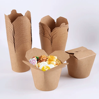 Boîte à sushi en carton blanc en relief imprimé de logo personnalisé de haute qualité emballage en papier alimentaire à emporter pour le type de dossier de nouilles