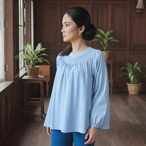 Borong Baju Kurung Moderno Bordado Sin Plancha Raya 2025 Stock Disponible Precio de Fábrica Moda Malasia Venta Rápida Listo para Usar KWC - Product Image 1