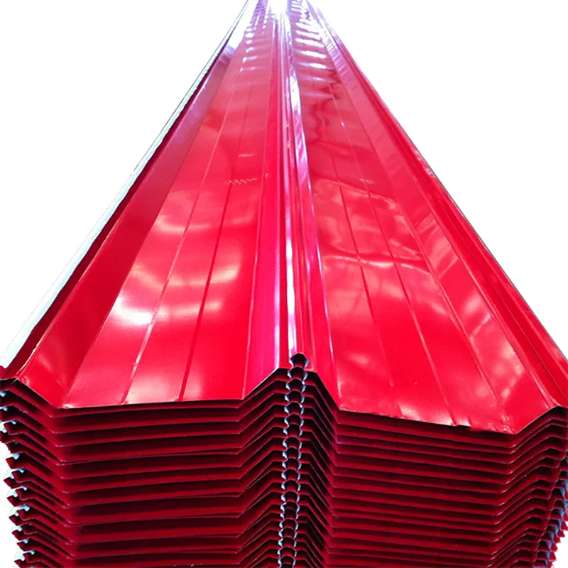 Uzun açıklıklı çatı kafes levhalar Pseamless Steelk GI çinko galvanizli Galvalume oluklu Roofisteelingles Metal çelik fiyat ASTM