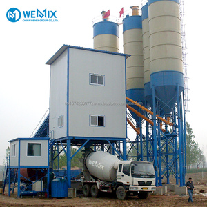HZS90 Centrale à béton Centrale à béton stationnaire Centrale à béton prêt à l'emploi Mélangeur à béton alimenté par courroie - Product Image 1