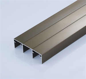 Rail coulissant en aluminium irrégulier, pour fenêtre et armoire, porte coulissante - Product Image 3