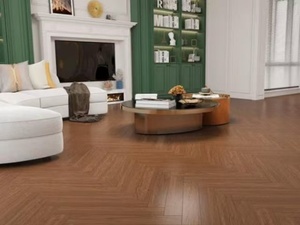 <span class=keywords><strong>Parquet</strong></span> européen en vinyle SPC <span class=keywords><strong>imitation</strong></span> bois dur à chevrons pour usage intérieur - Product Image 6