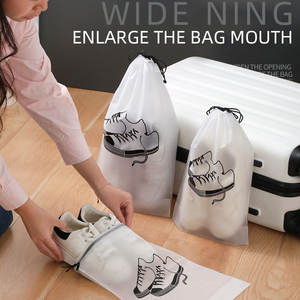 Sac à poussière imperméable pour chaussures, sac de voyage pour chaussures, sac de rangement pour chaussures avec cordon de serrage, vente en gros - Product Image 2