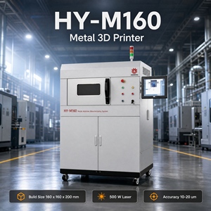 Imprimante 3D industrielle en acier inoxydable HY-M160, connectivité USB/WiFi, laser haute puissance, composants métalliques rapides et précis, système d'exploitation Windows - Product Image 1