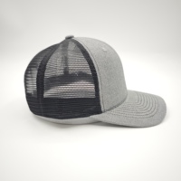 Gorra Trucker Richardson 112 Personalizada de Alto Rendimiento con Diseño Herringbone, 6 Paneles, Malla Trasera, Cierre a Presión, Unisex, Estilo Y2K, para Exteriores