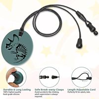 Colliers à mâcher en silicone pour l'autisme, le TDAH, l'anxiété, stimulation orale, collier à mâcher pour la dentition, sans BPA