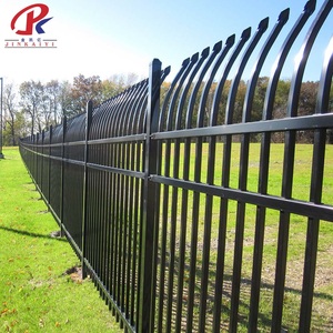 Plaque de clôture en acier galvanisé moderne haute résistance, clôture en métal forgé à vendre, clôture de jardin en acier antirouille et sécurisée - Product Image 3