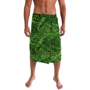 Envío Directo, diseño Tribal polinesio personalizado, es decir, Faitaga Tonga Tupenu Lavalava, hombres informales, media falda aborigen, ropa samoana - Product Image 3