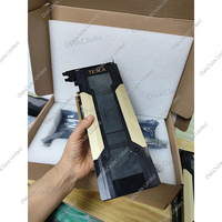 Carte graphique originale V10032GB GDDR5 SXM2 PCIe 3.0x16 haute vitesse pour station de travail d'inférence IA et systèmes de bureau, avec ventilateur d'occasion
