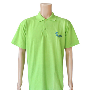 Promotional Eco-friendly Breathable Polyester Custom Embroidery logo Polo Shirt