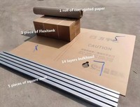 Qingdao 20 pieds 40 pieds adaptateur de conteneur sacs de réservoir Flexi pour bitume liquide en vrac Flexitanks de qualité supérieure
