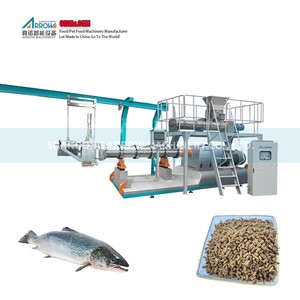 Professional High Efficiency Aquatic Feed Production Line With Fully Automated Stainless Steel Twin Screw Extrusion System - Product Image 1