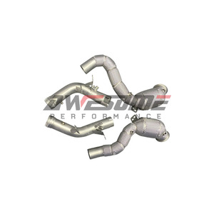 Impresionante Tubo de Escape Deportivo con Catalizador para E63 E63S <span class=keywords><strong>AMG</strong></span> M177 2020+ con OPF Compatible con GT63 4 Puertas EURO con Protector Térmico - Product Image 6