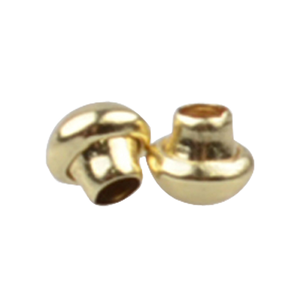 Rivet métallique double capuchon en fer de 8 mm en forme de champignon pour vêtements, sacs et jeans à des fins décoratives - Product Image 1