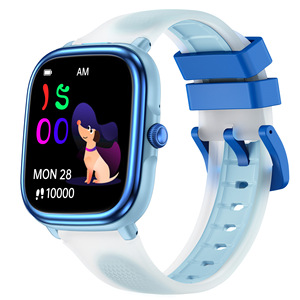 Montre connectée pour enfants HT40, fréquence cardiaque, compteur de pas, musique locale, jeux multiples, livre d'histoires, étanche en profondeur, montre-bracelet pour enfants - Product Image 4