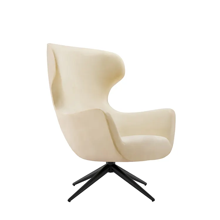 Semi-fnished polyurethane PU chair seat with strong 10mm steel frame/leisure lounge chair/mould foam chair