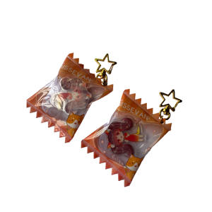 Llavero personalizado de Pvc con logotipo de coche, <span class=keywords><strong>Mini</strong></span> bolsa de dulces, linterna Led, plástico ecológico, promoción HY - Product Image 3