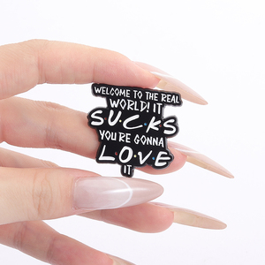 Comedia TV Show esmalte Pin amigos cita paraguas broche solapa insignia joyería regalo para <span class=keywords><strong>mejores</strong></span> amigos Fans - Product Image 4