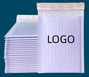Custom Logo Printed Custom Color Poly Bubble Mailer Shock Resistant Self Adhesive Seal Envelope Packaging for Clothing Shoes - Product Image 2