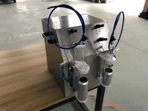 Macchina Riempitrice di Lattine di Birra Semiautomatica a 2 Teste, Dispositivo di Imbottigliamento a Contropressione da Tavolo per Microbirrifici Artigianali e Startup - Product Image 4