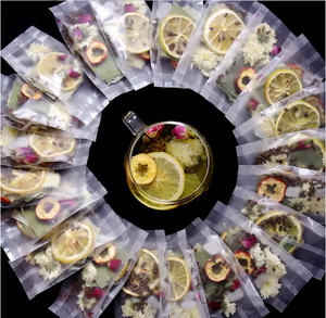 Campioni gratuiti <span class=keywords><strong>di</strong></span> bellezza cinese Detox loto crisantemo <span class=keywords><strong>zucchero</strong></span> <span class=keywords><strong>di</strong></span> roccia biancospino tè al colon alle erbe - Product Image 4