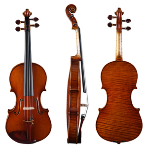 <span class=keywords><strong>Violino</strong></span> V115 <span class=keywords><strong>Guarneri</strong></span> Cannon 1743 di Alta Precisione, Personalizzato, in Legno di Acero Fiammato Europeo, Fatto a Mano - Product Image 6