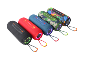 Altavoz Inalámbrico para Exteriores con 1500 mAh de Batería, TWS, Resistente al Agua, Bajos Profundos, Mini Altavoz Portátil USB AUX Bluetooth con Luces LED RGB - Product Image 2