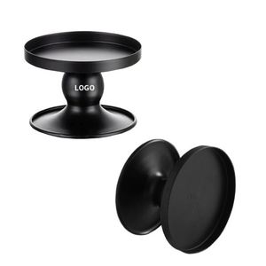 Hot Selling Home Decor Pillar Candle Holder Nordic Style <b>Candlestick</b> <b>Black</b> Gold Candle Stand for Table Centerpiece Set - Product Image 2