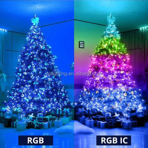 Cadena de <span class=keywords><strong>luces</strong></span> LED de Navidad APP Control de sincronización de música 2m/3m/5m/10M/20m <span class=keywords><strong>Luces</strong></span> de decoración de árbol de Navidad para árbol de Navidad - Product Image 2