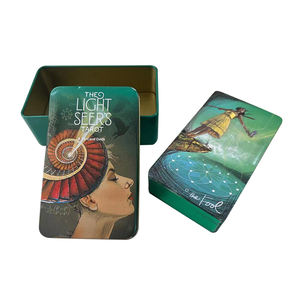 Baraja de Cartas del Tarot Clásico de Oráculo 78 con Impresión Personalizada al por Mayor, Juego con Caja de Hierro - Product Image 3
