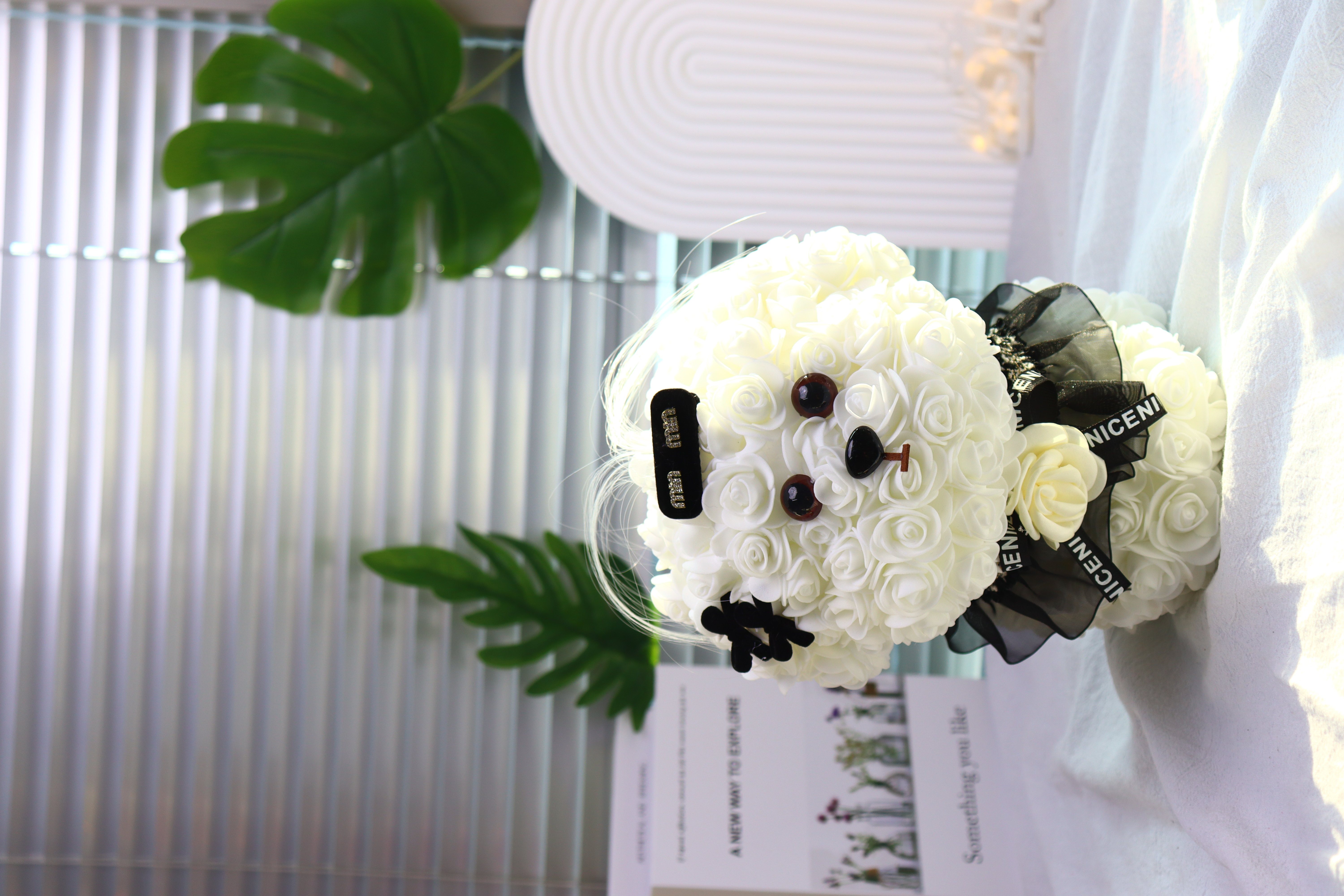 25cm white