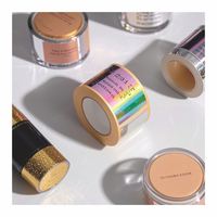 Nouvelle Arrivée Produit de Protéines Personnalisé Imprimé Transparent Logo Étiquettes Autocollant