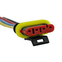 Connecteur de câble à 4 broches, connecteur de fil électrique étanche scellé, ensemble de fiches, connecteurs automobiles pour kit de voiture, fournitures de moto