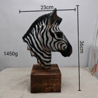 Sculpture sur bois de cheval, objet décoratif, cadeau d'anniversaire, produits sculptés à la main, figurine artisanale en bois, personnalisable