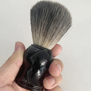 ZY Wet Shaving Brosse à cheveux synthétiques pour crème à raser et savon Outil essentiel du <span class=keywords><strong>barbier</strong></span> - Product Image 6
