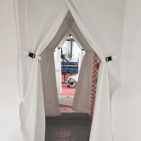 Tente gonflable robuste pour événements extérieurs, secours en cas de catastrophe, réfugiés, hôpitaux, installation rapide, fêtes, bain, lutte contre les incendies