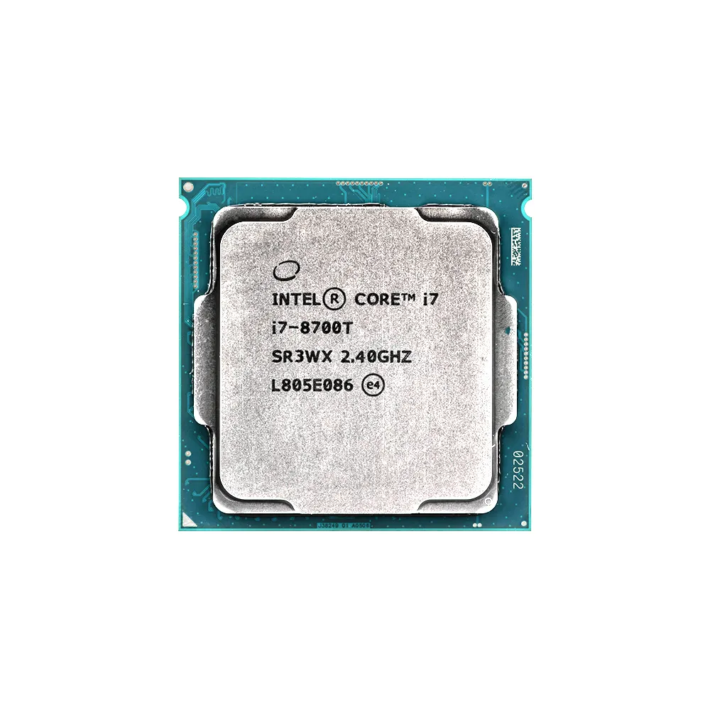 Intel Core i7 CPU 2.4GHz 6 Core 35W SR3WX CPU-i7-8700T