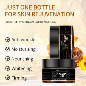 Crème fouettée biologique pour le visage, beurre corporel hydratant, produits de soin de la peau, baume au suif jaune et au miel - Product Image 3