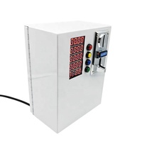 Caja de control de temporizador programable multifunción para silla de masaje, lavadora y otros dispositivos, operada con monedas, blanca
