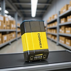 Lecteur de codes-barres industriel Cognex jaune fluo pour la gestion d'entrepôt, l'automatisation d'usine et la logistique - Product Image 1