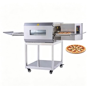 And Gas Conveyor Pizza <b>Oven</b> Stainless Steel Commercial Pizza <b>Oven</b> Hot Sale for Food Shops Electric Pizza <b>Oven</b> - Product Image 1