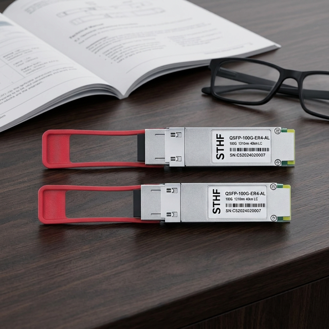 100GBASE-ER4 QSFP28 100G 1310nm 40km DOM High Rate Duplex Optical Transceiver Good Price Fiber Optic Equipment