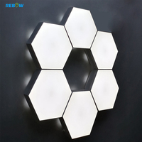 Lampe murale colorée quantum à led, autocollant antique, lumière colorée, stock arc-en-ciel, décorations, DIY bricolage