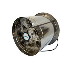 Ventilador Axial Industrial Eléctrico para Ductos Metálicos, con Dos Rodamientos <span class=keywords><strong>de</strong></span> Bolas, Control Lineal, Extracción <span class=keywords><strong>de</strong></span> Humos, Ventilación Bidireccional Recta - Product Image 4