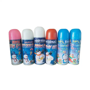 Spray de <span class=keywords><strong>neige</strong></span> de Noël de haute qualité Promotion bon marché Décoration du Nouvel An Spray de <span class=keywords><strong>neige</strong></span> de fête Personnalisé - Product Image 4
